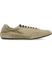 Prada - Collapse Sneakers Re-Nylon And Suede Leather Polyamide Trainers - Lyst