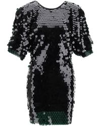 ROTATE BIRGER CHRISTENSEN - Sequin Mini Dress - Lyst