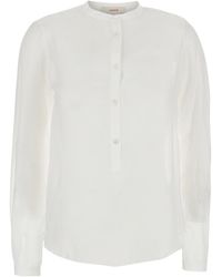Jucca - Silk Cotton Shirt And Blouses - Lyst