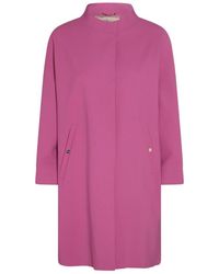 Herno - Coat Gc000402D-13455S Pastel Cream, Clothing - Lyst
