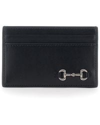 Gucci - Card Holder Horsebit Leather Calf Accessory - Lyst