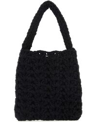 Marco Rambaldi - Cotton Blend Handbag Exterior: Nylon Linen Borse A Mano - Lyst