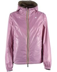 K-Way - Lil 2.0 Plus.2 Double Jacket Nylon Giubbino Corto - Lyst