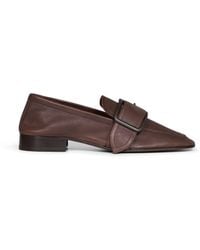 Dries Van Noten - Natural-Grain Leather Loafers - Lyst