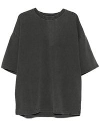 Entire studios - Washed-Effect Drop-Shoulder T-Shirt - Lyst