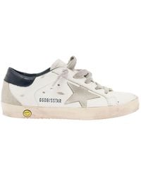 Golden Goose - Kids Sneakers Super Star Suede Cow Leather Trainers - Lyst