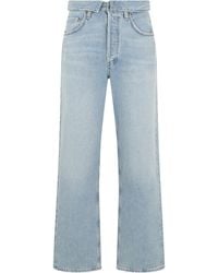 Agolde - Straight-Leg Jeans Cotton - Lyst