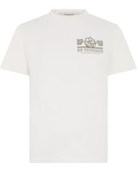 Golden Goose - Cotton Crew-Neck T-Shirt T-Shirts & Jerseys - Lyst