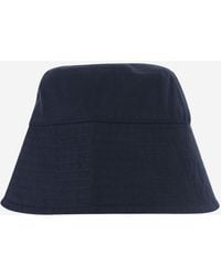 Patou - Cotton Bucket Hat With Logo - Lyst
