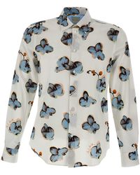 Paul Smith - Cotton And Viscose Shirt - Lyst
