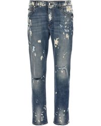 Dolce & Gabbana - 5-Pocket Slim Fit Jeans - Lyst