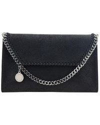 Stella McCartney - Black Polyester Shoulder Bag - Lyst