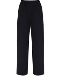 Emporio Armani - Trousers With Wide Legs - Lyst