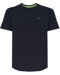 Sun 68 - T-Shirt With Logo - Lyst
