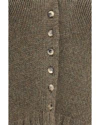 KHAITE - Cardigan Axel V-Neck Cashmere - Lyst