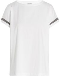 Brunello Cucinelli Monile T-shirt - White