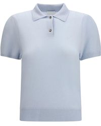 Allude - Cashmere Polo Shirt - Lyst