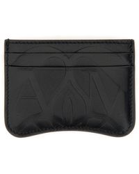 Alexander McQueen - Seal Leather Cardholder - Lyst