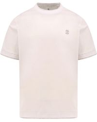 Brunello Cucinelli - Slim Fit Crew-Neck T-Shirt - Lyst
