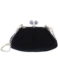Weekend by Maxmara - Pasticcino Velvet Clutch Bag Cotton - Lyst