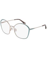 Chloé - Chloe Eyeglasses Butterfly Full Rim, - Frame And Clear Demo Lenses Lens Ch0017O005 Sunglasses - Lyst
