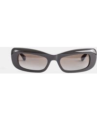 Balenciaga - Diva Rectangular Sunglasses - Lyst