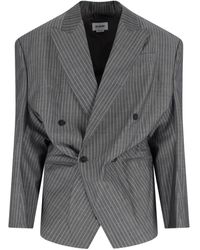 Hed Mayner - Double-Breasted Blazer - Lyst