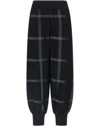 Pleats Please Issey Miyake - Polyester Casual Pants - Lyst