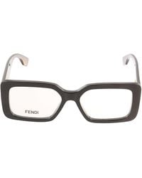 Fendi - Fe50072i 001 Glasses - Lyst