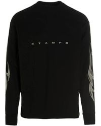 Stampd - T-Shirt Chrome Flame - Lyst