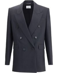 Saint Laurent - Veste Double Croisur - Lyst