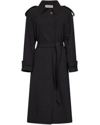 Blanca Vita - Stretch Cady Telly Belted Trench Coat - Lyst