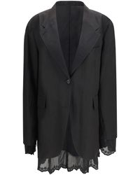 Our Legacy - Reversible Drip Single Breasted Blazer Linen; Polyamide Blazers & Vests - Lyst