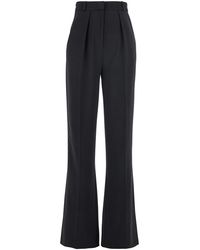 Elisabetta Franchi - Trousers With Pleated Details - Lyst