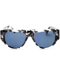 Palm Angels - Sunglasses Oval Full Rim, Havana Frame And Lens Peri105Joshua1245 - Lyst