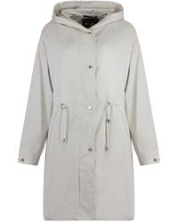 Moorer - Cristina Techno Fabric Jacket - Lyst