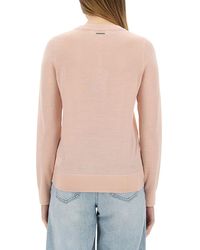 MICHAEL Michael Kors - Wool Jersey Merino Jumpers - Lyst