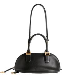 Balenciaga - Mini Bowling Bag Bolero Calf Leather Shoulder - Lyst