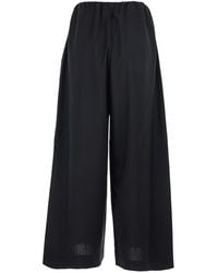 TOTEME - Trousers Wool Elastic Waist - Lyst