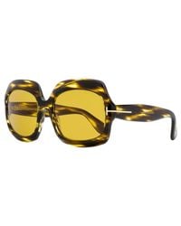 Tom Ford - Ren Sunglasses Tf1155 52E 60Mm Ft1155 Plastic (Acetate) - Lyst