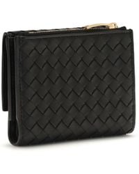 Bottega Veneta - Trifold Wallet Intrecciato- Lamb Leather & Purses - Lyst