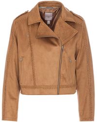 Urbancode - Faux Suede Leather Jacket - Lyst