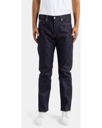 Momotaro - Standard Straight-Cut 14.7Oz Button-Fly Denim Jeans - Lyst