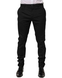 Dolce & Gabbana - Cotton Formal Dress Trouser Pants Co+04+Pa+Se - Lyst