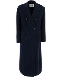 Jucca - Double-Breasted Coat Wool Cashmere - Lyst