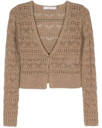 IRO - Knitted Button-Up Cardigan - Lyst