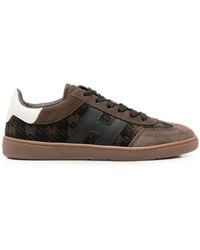 Hogan - Baskets À Motif Pied-De-Poule - Lyst