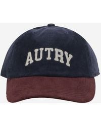 Autry - Velvet Cap With Logo - Lyst