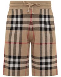 Burberry - Iconic Check Shorts - Lyst