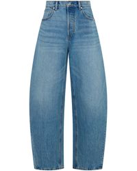 Alexander Wang - Wide-Leg Jeans Cotton - Lyst